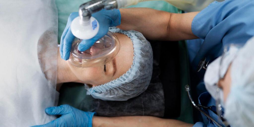 Anesthesiology Solutions - woman with anesthesiologist